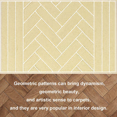 close-up of the rib fabric design of hicorfe Indoor Doormat