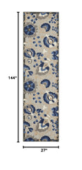 Close-up of the soft cut pile texture of the Nourison Aloha Area Rug