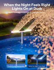 Close up of the solar panel on POOLHACKER Solar Pool Fountain
