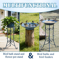 Close-up of the solar pump in the SMQLJXC bird bath