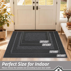 Close-up of the texture of BEQHAUSE door mat