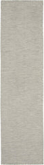 Close-up of the texture of Nourison Positano Light Grey rug