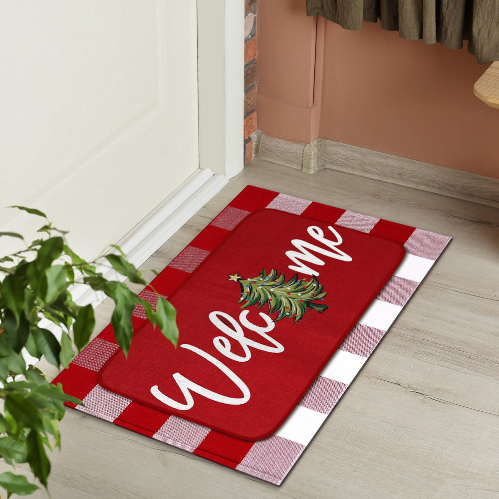 Close-up of the texture of the Tinideya doormat