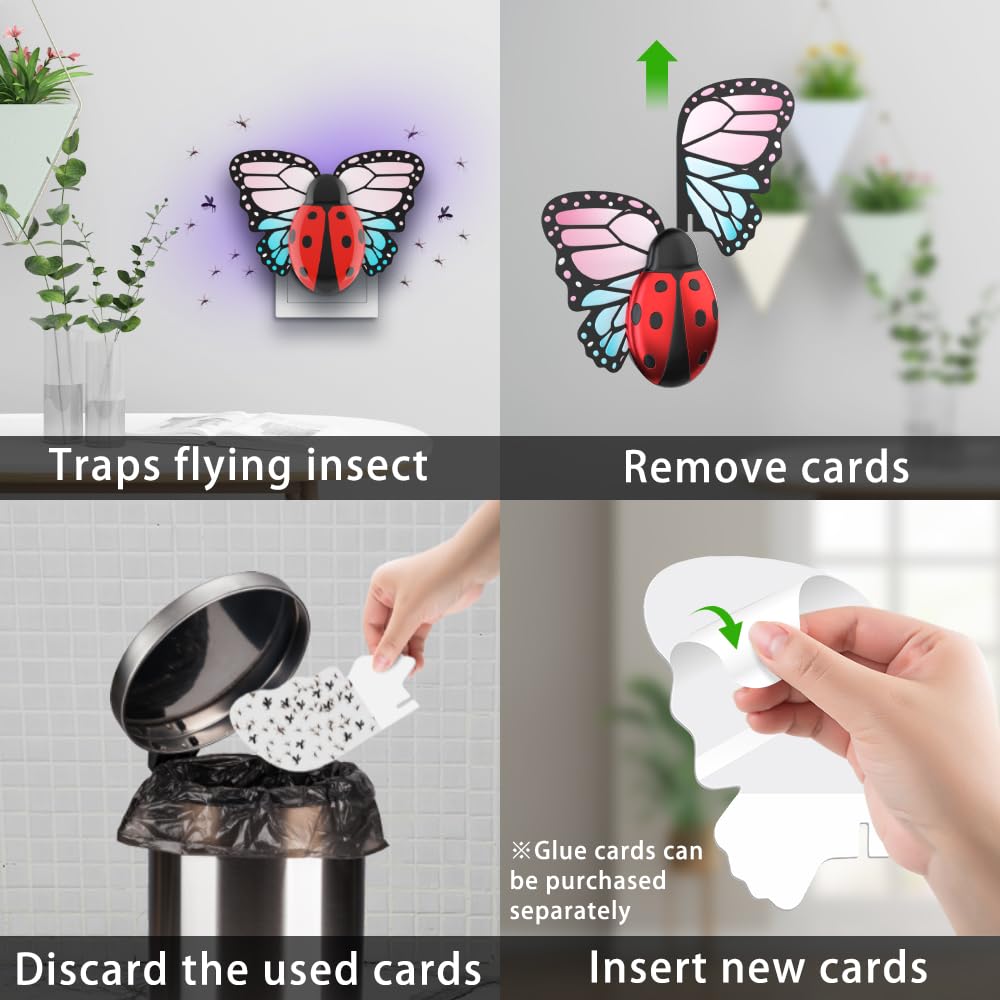 Close-up of the UV light on Neyiok Fly Trap