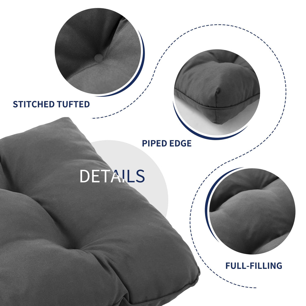 Close-up of the waterproof fabric of IPYNBAP cushion