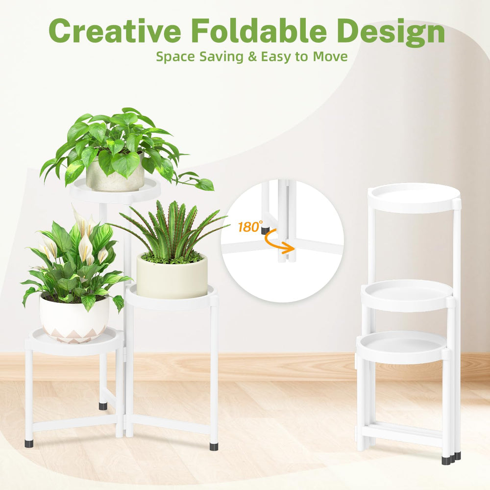 Close-up of the waterproof tray of iDavosic.ly plant stand
