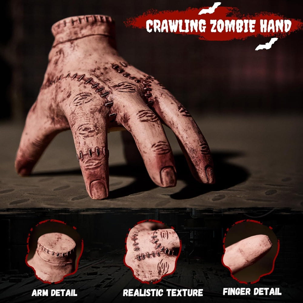 Close-up of the YFFSMYA Zombie Hand's texture