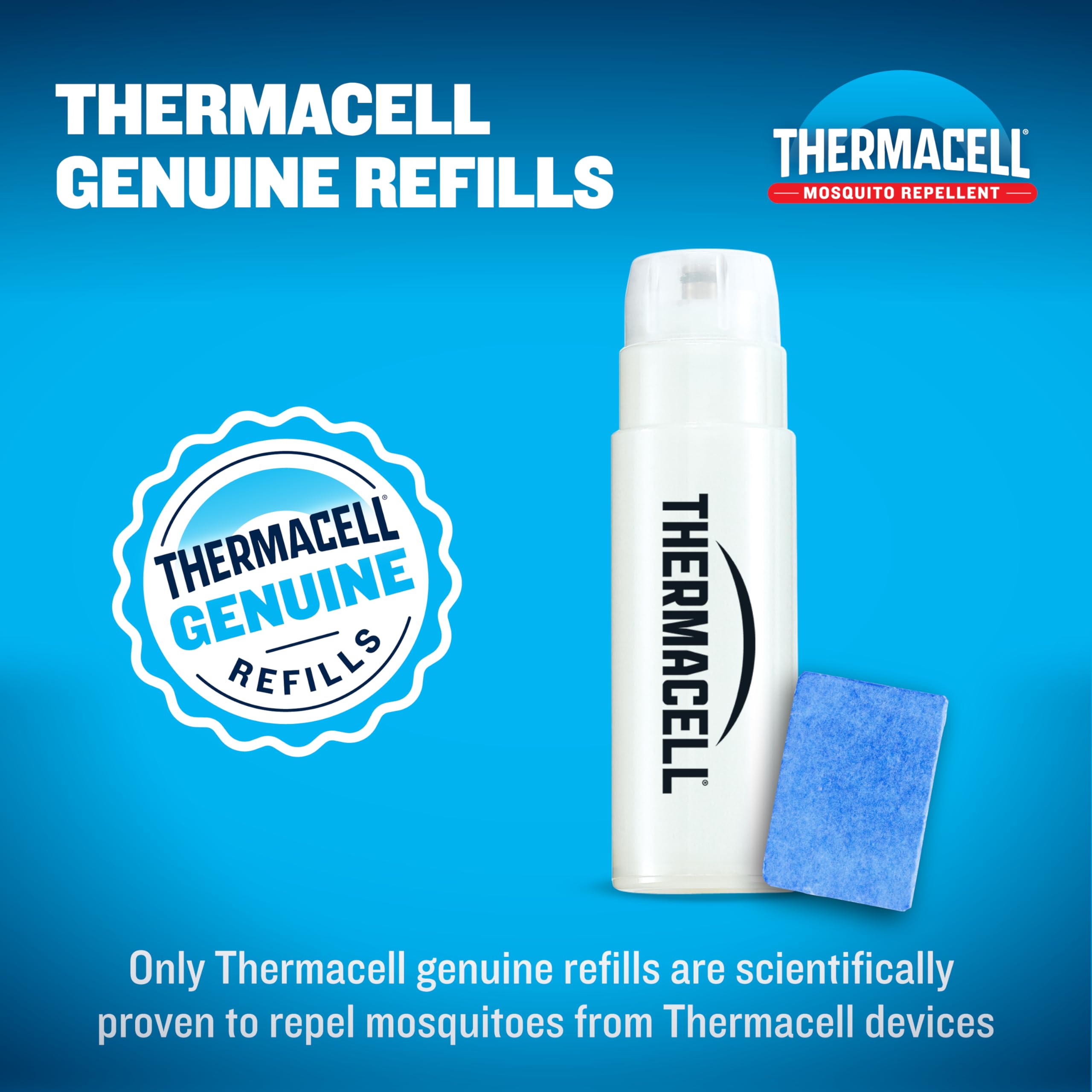 Close-up of Thermacell butane fuel cartridge