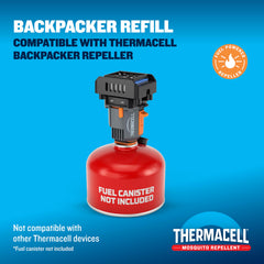 Close-up of Thermacell repellent mat showing packaging details