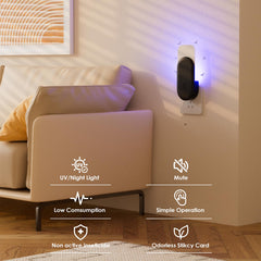 Close-up of TIENBE Flying Insect Trap UV light