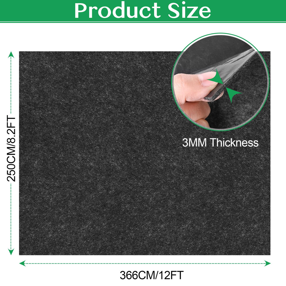 Close-up of ToLanbbt floor mat showing waterproof backing