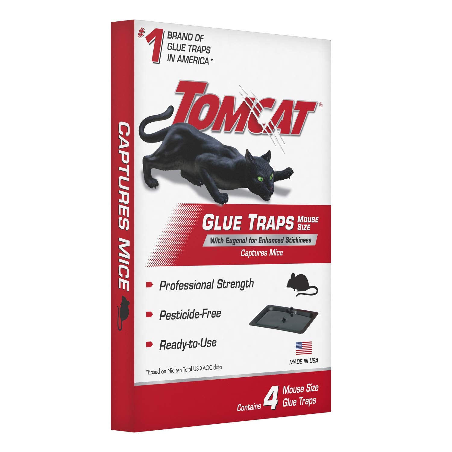 Close-up of Tomcat Glue Trap showing professional strength glue