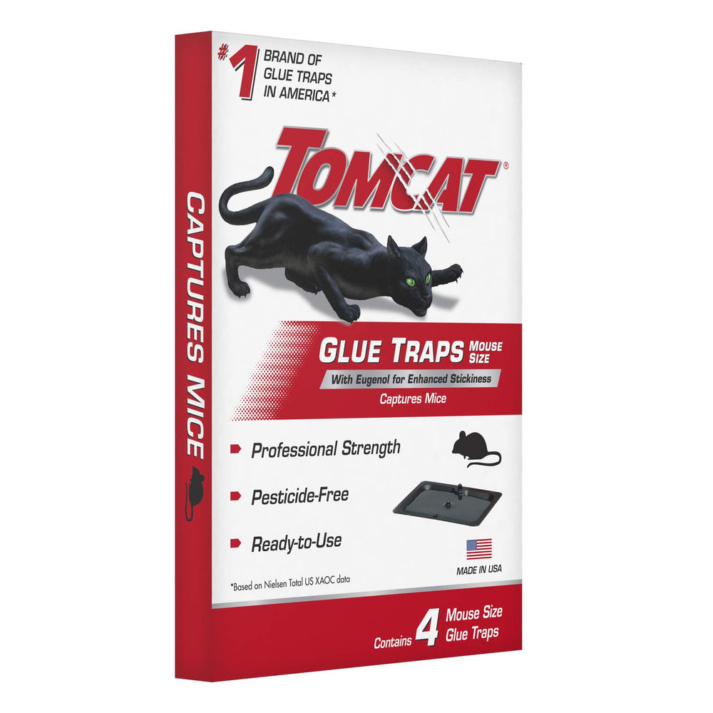 Close-up of Tomcat Glue Trap showing professional strength glue
