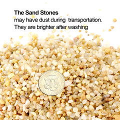Close-up of TOYPOPOR Coarse Silica Sand texture