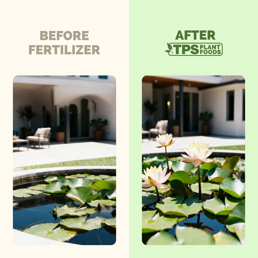 Close-up of TPS NUTRIENTS Lotus Fertilizer liquid