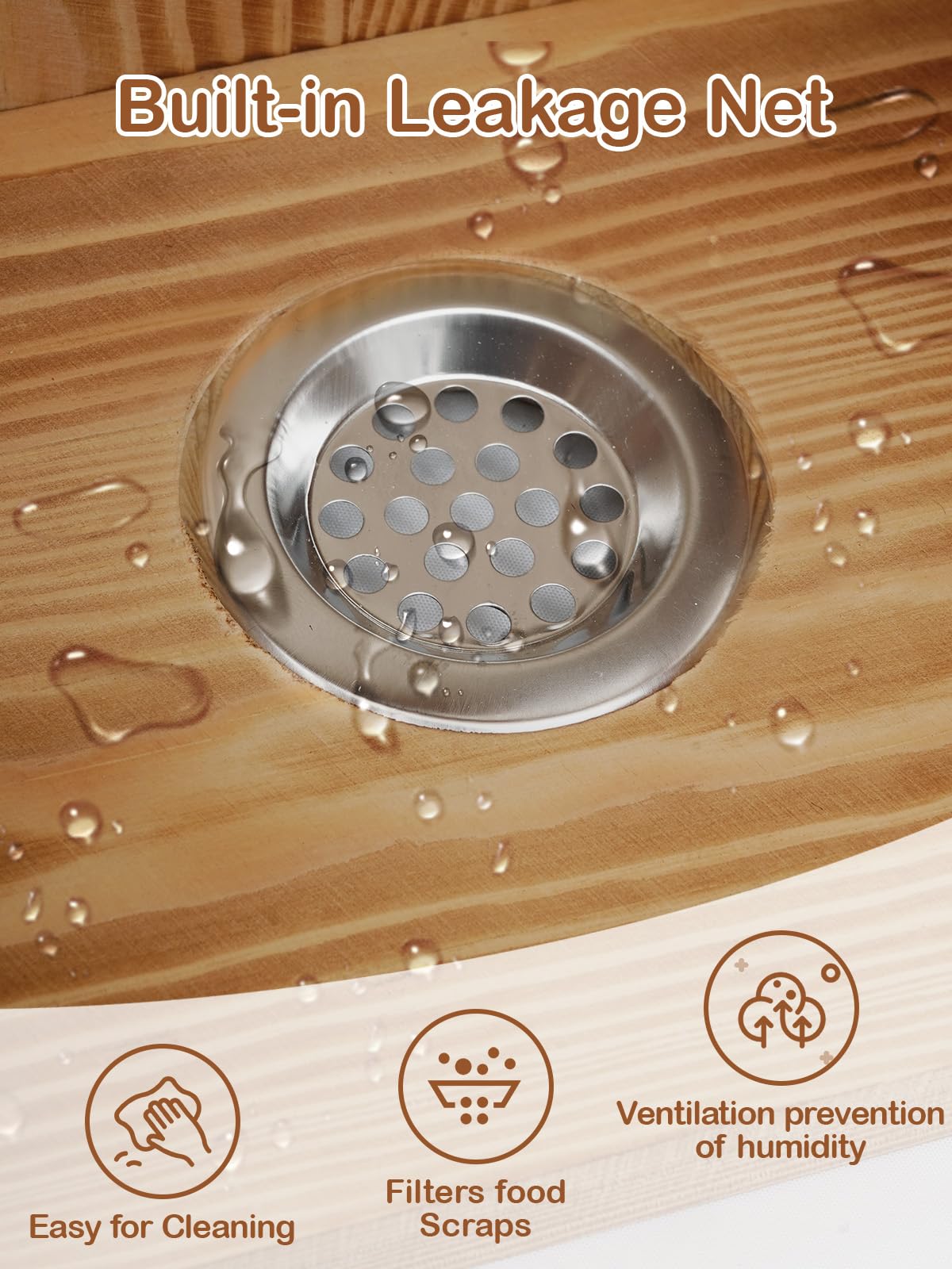 Close-up of Turosur Squirrel Feeder roof for easy access