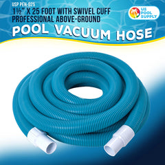 Close-up of U.S. Pool Supply vacuum hose swivel cuff