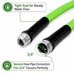 Close-up of UNCO Hybrid Polymer Leader Hose material texture