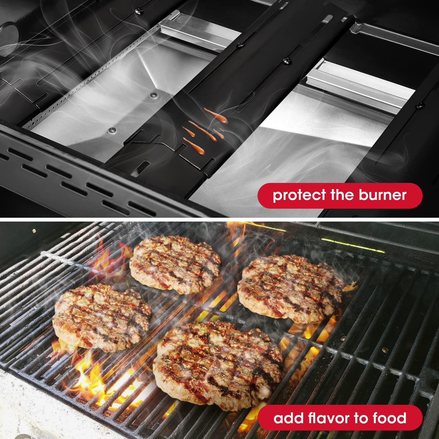 Close-up of Unicook grill heat plates with bolts