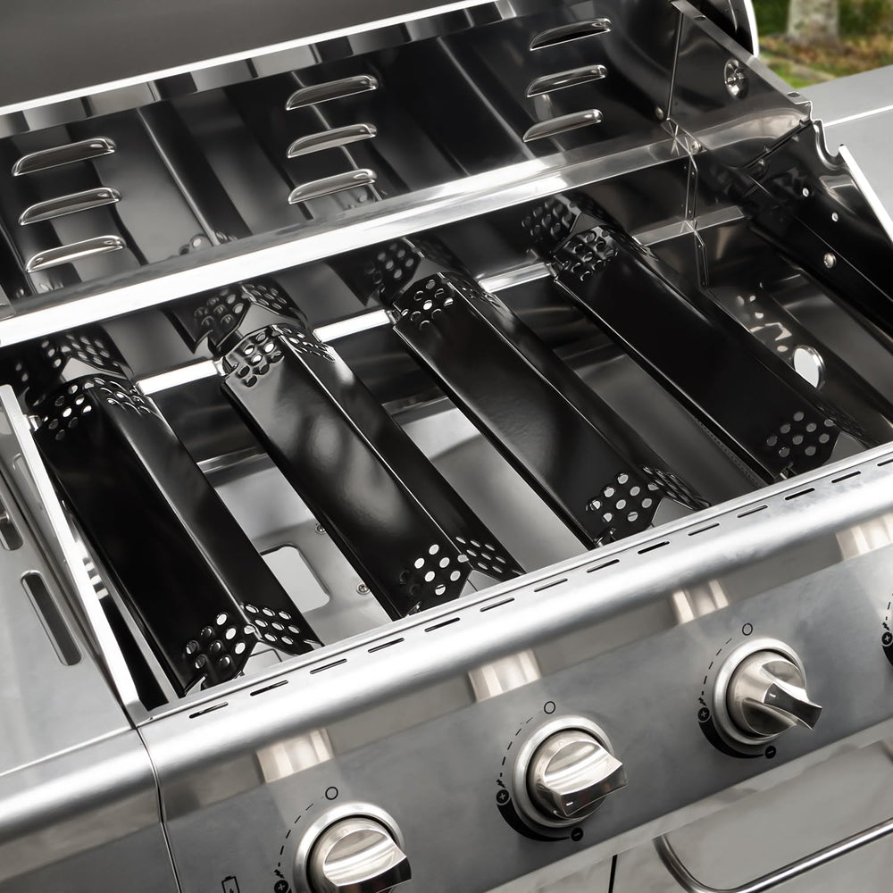 Close-up of Unicook heavy-duty grill heat plates