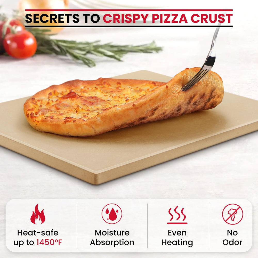 Close-up of Unicook Pizza Stone texture