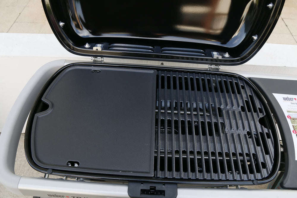 Close-up of Uniflasy Cast Iron Griddle Plate texture