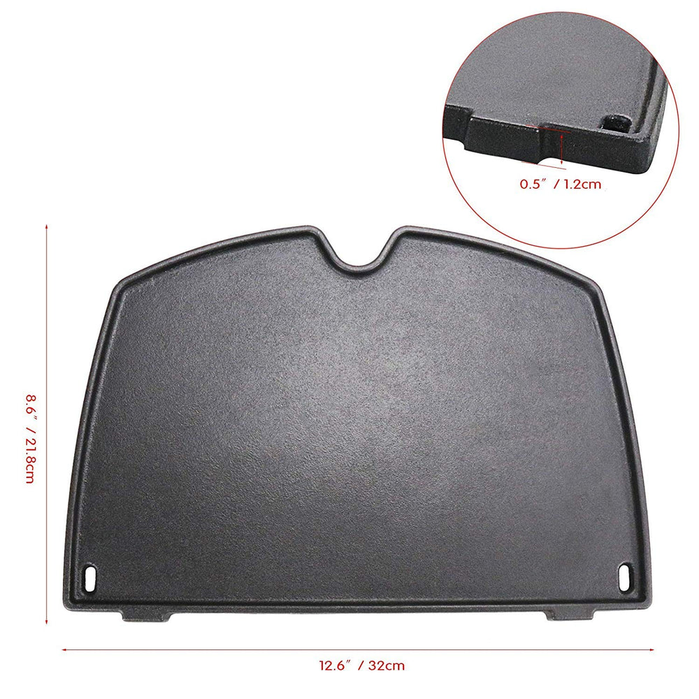 Close-up of Uniflasy griddle showing matte finish