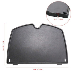 Close-up of Uniflasy griddle showing matte finish