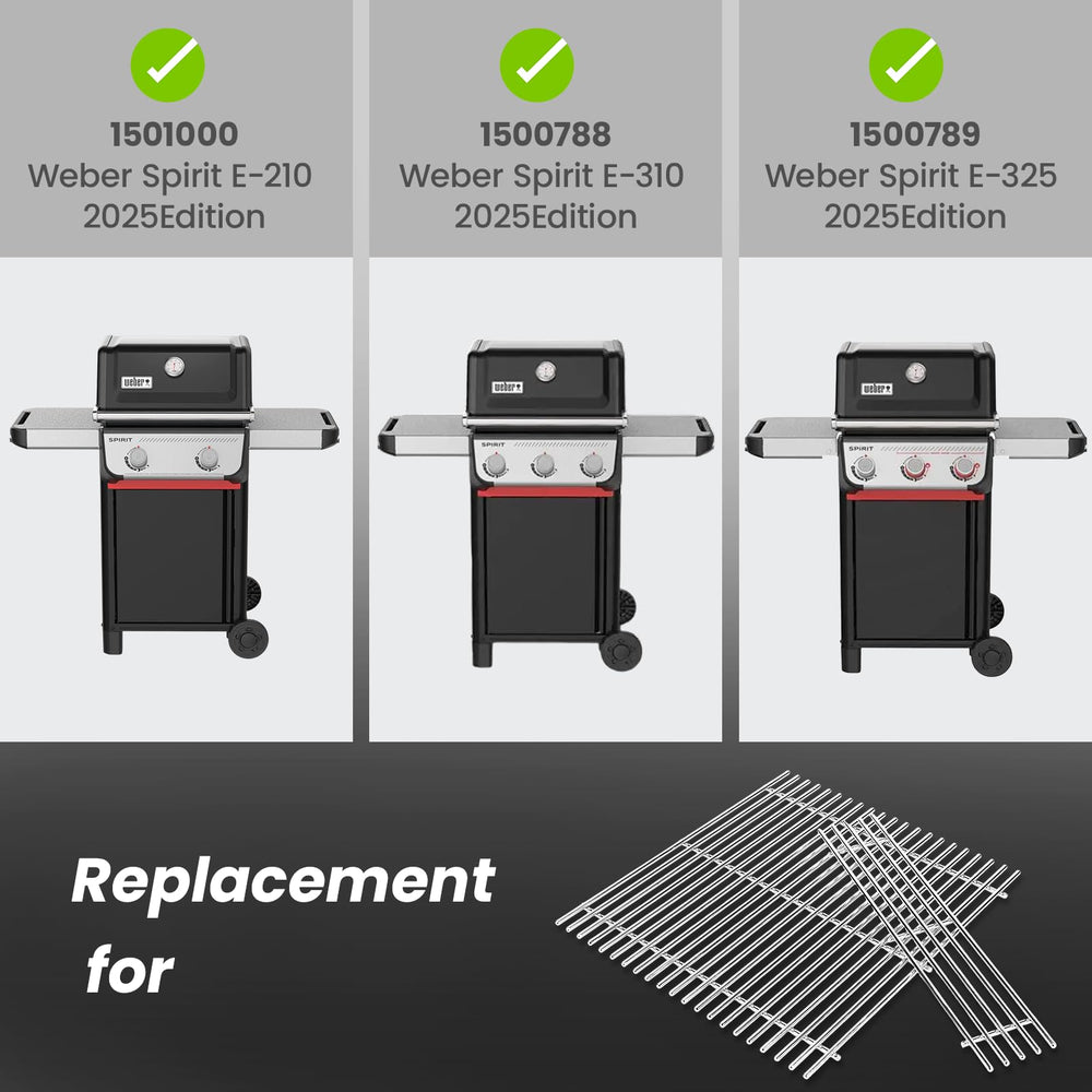 Close-up of Uniflasy stainless steel grill grate