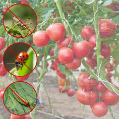 Close-up of Unves Garden Netting mesh pattern