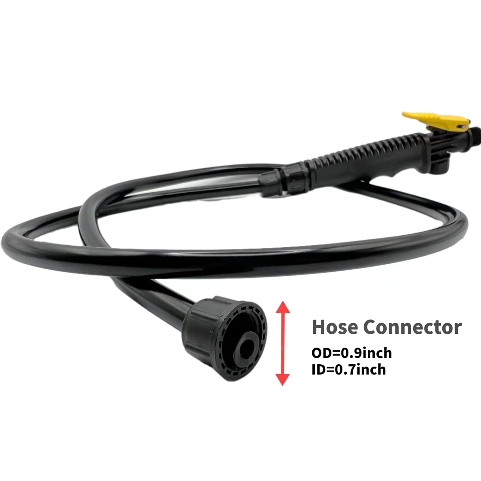 Close-up of VANPET adjustable nozzle feature