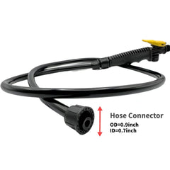 Close-up of VANPET adjustable nozzle feature