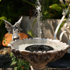 Close-up of VIVII Solar Fountain Pump nozzles