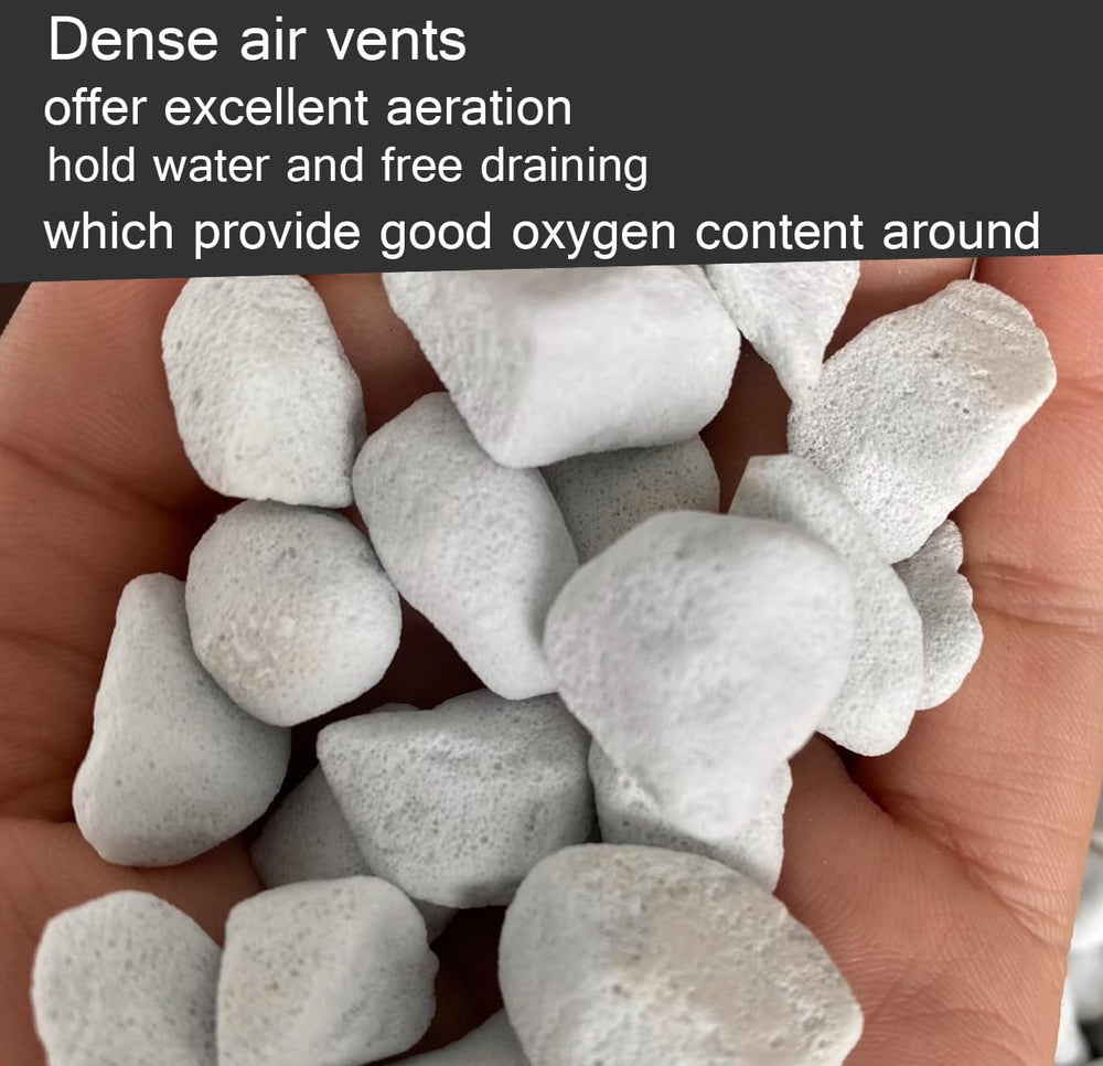 Close-up of Voulosimi Perlite showing texture and colour
