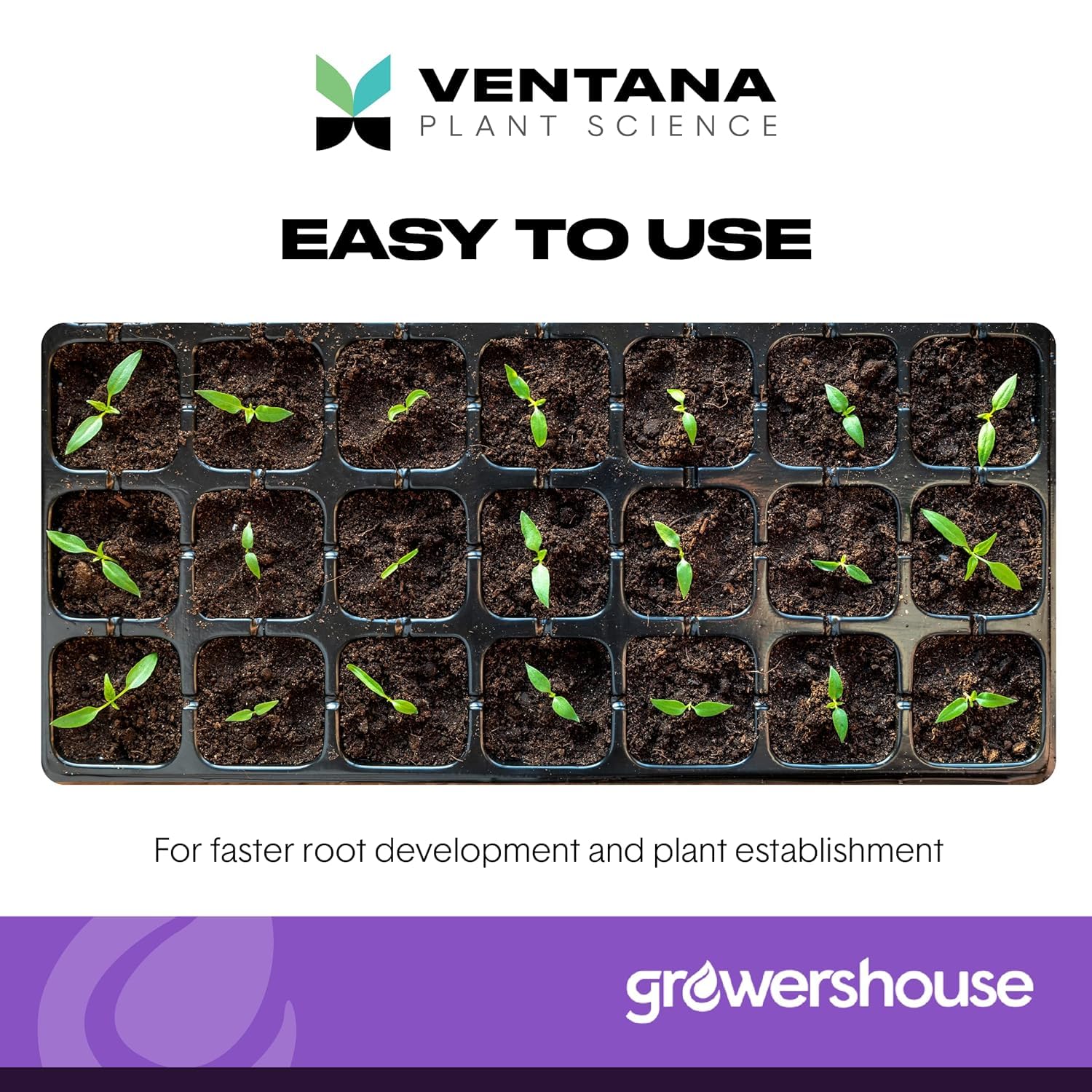 Close-up of VPS OrganiPlug Seed Starter Plugs