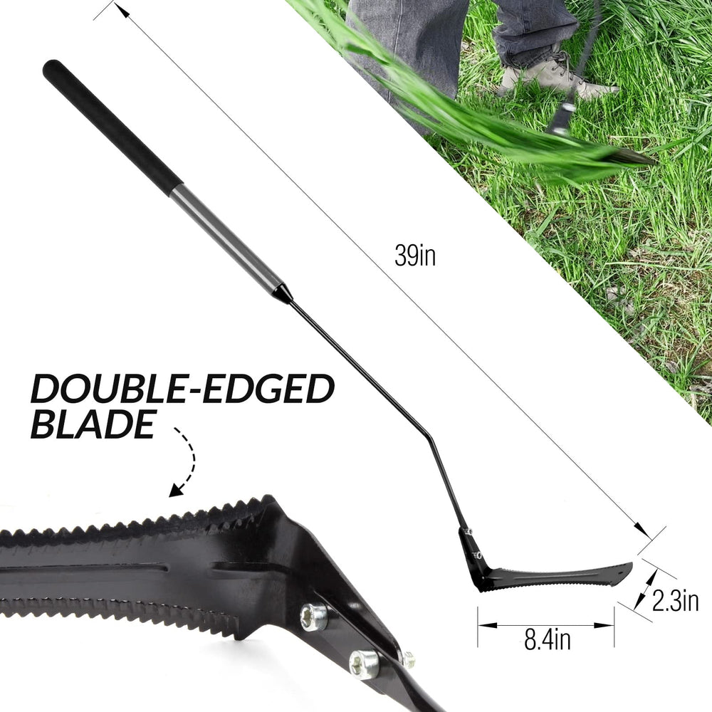 Close-up of Walensee Grass Whip handle and grip
