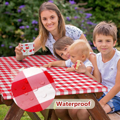 Close-up of waterproof material of Nimalpal Picnic Table Cover