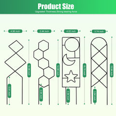 Close-up of WellSign trellis patterns and ties included