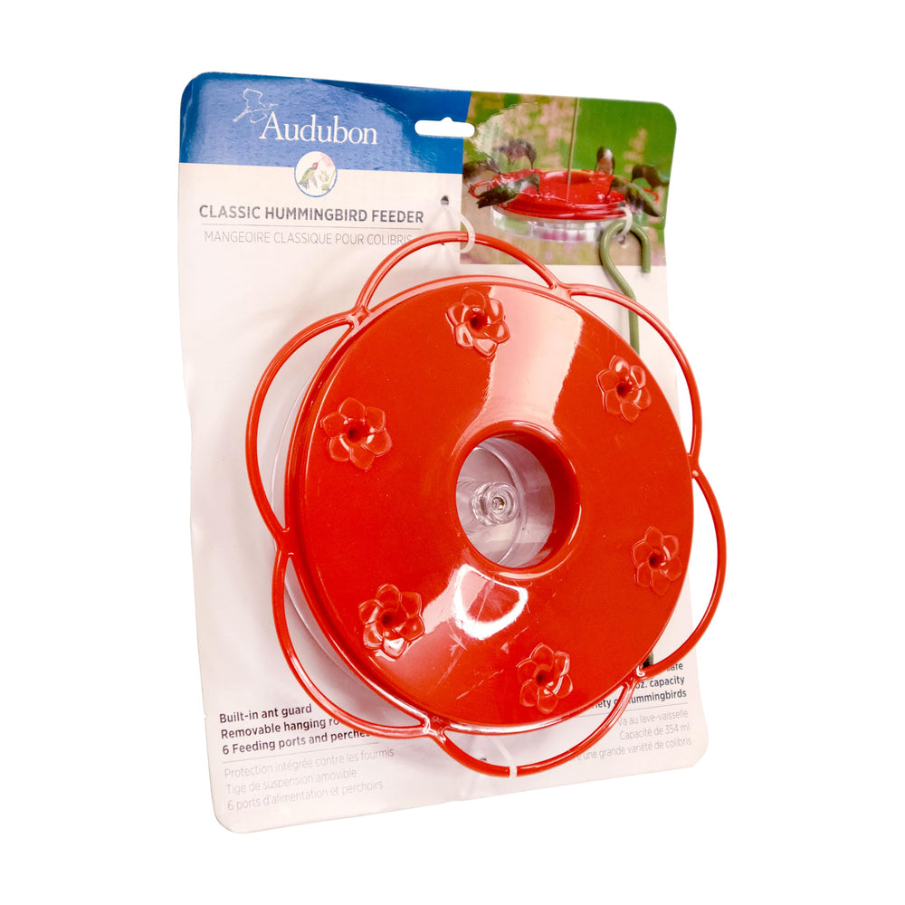 Close-up of Woodlink Hummingbird Feeder NAH1 feeding stations