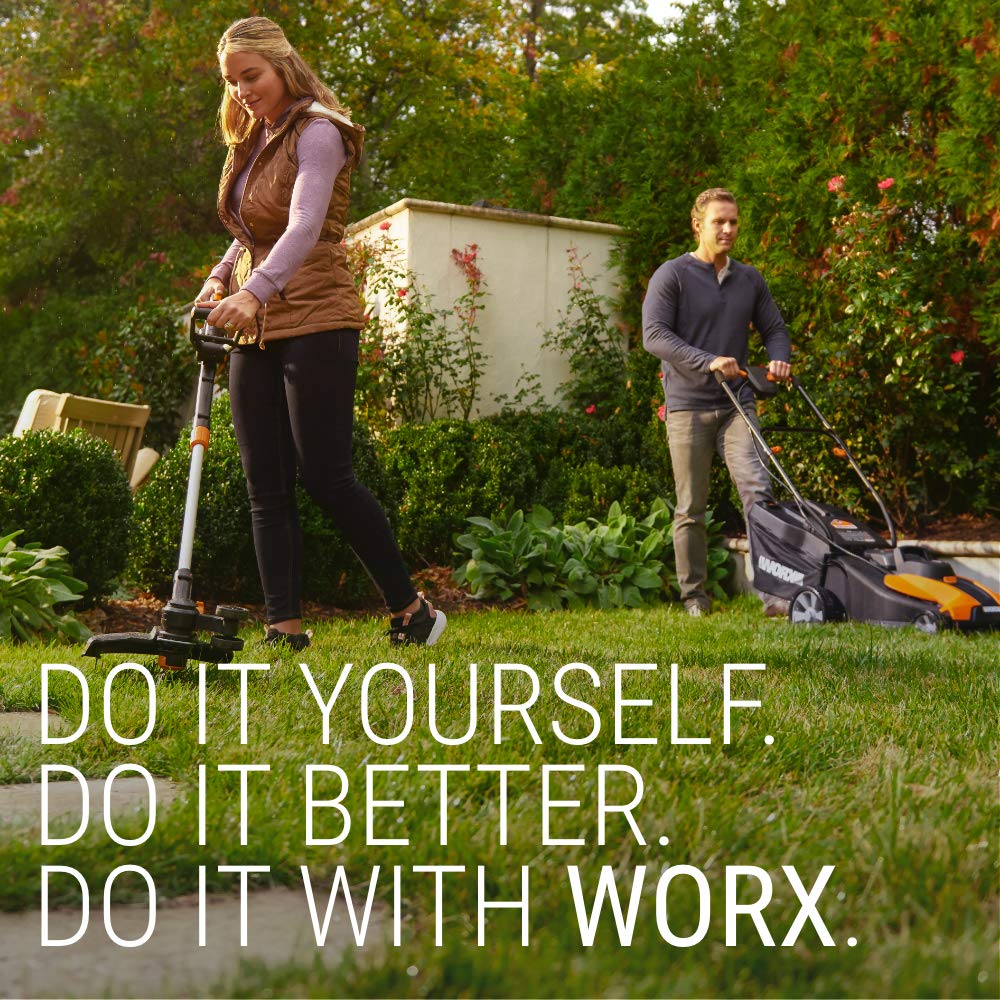 Close-up of WORX Leaf Collection System adapter