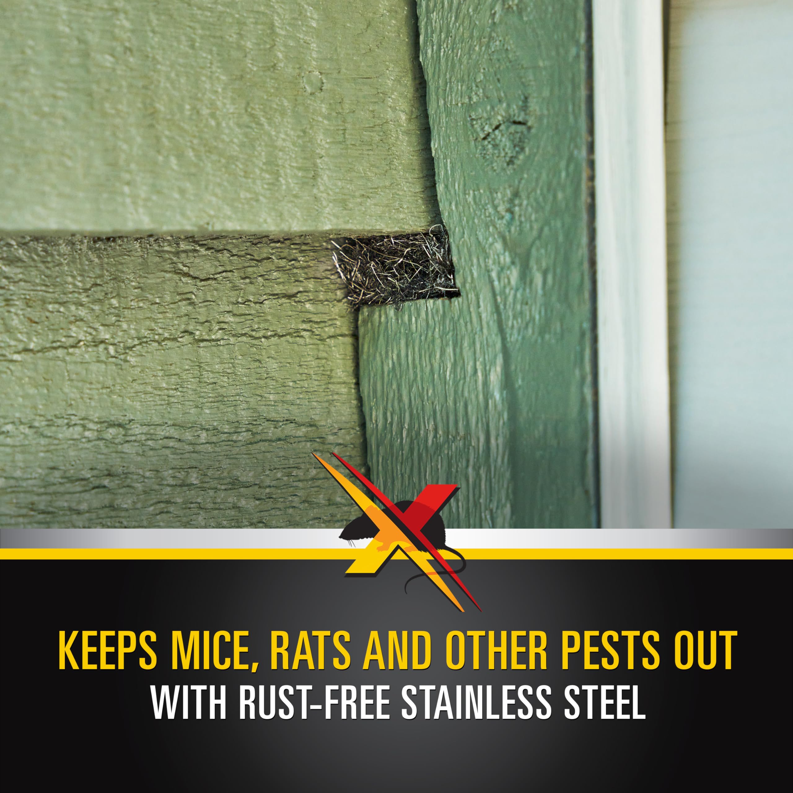 Close-up of Xcluder Rodent Control Fill Fabric showing texture