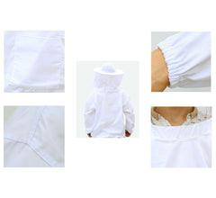 Close-up of Xgunion Beekeeper Suit veil and jacket