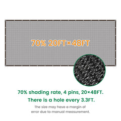 Close-up of Xlimin Shade Cloth grommet detail
