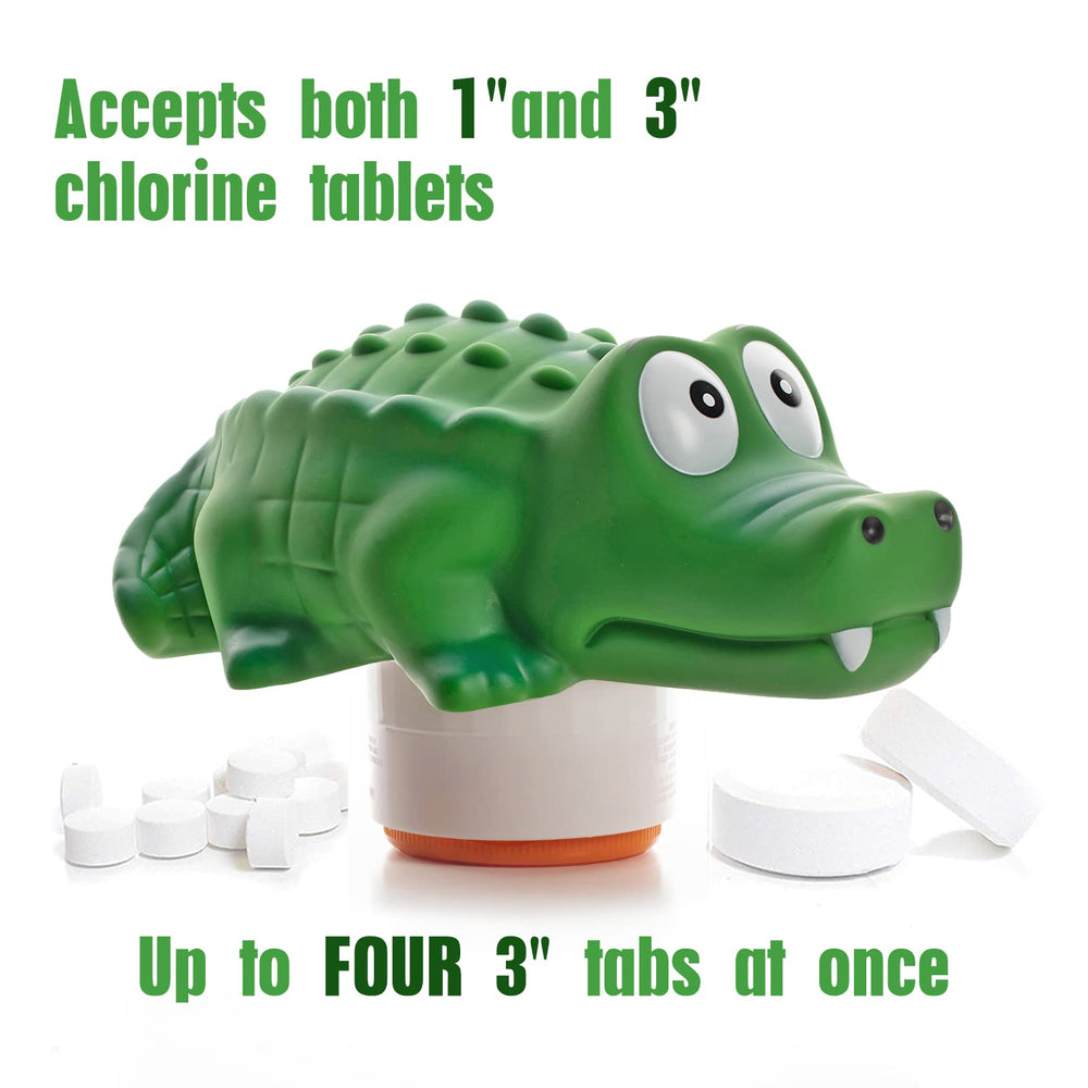Close-up of XY-WQ Chlorine Floater material and design
