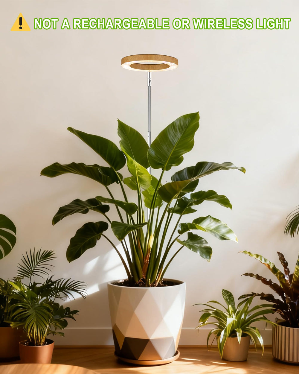 close-up of yadoker grow light bulb and aluminum base