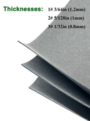 Close-up of YAMAKATO gasket sheet showcasing thickness options