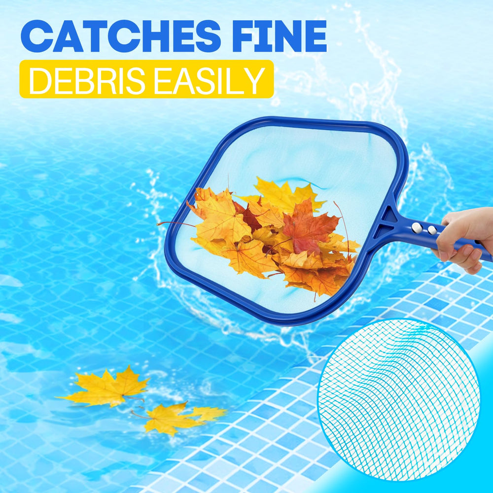 Close-up of YANLIFY Pool Skimmer Net's ultra-fine mesh