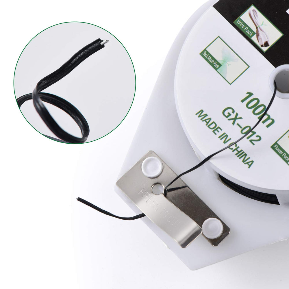 Close-up of YDSL twist tie cutter feature