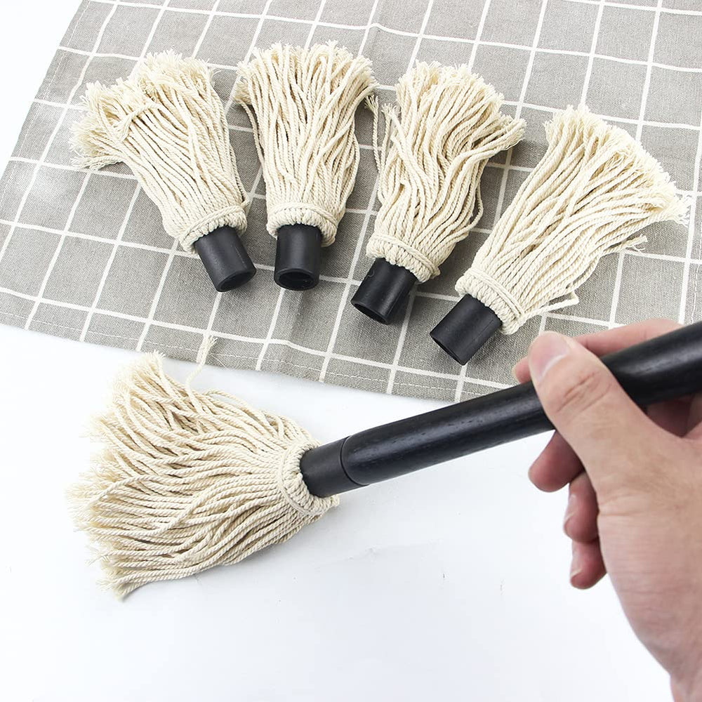 Close-up of YFWOOD BBQ Basting Brush Bristles