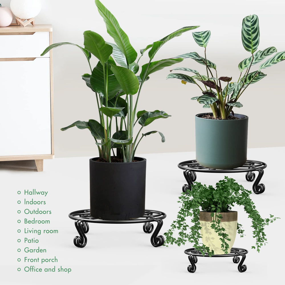 Close-up of Yimobra plant stand legs and stability